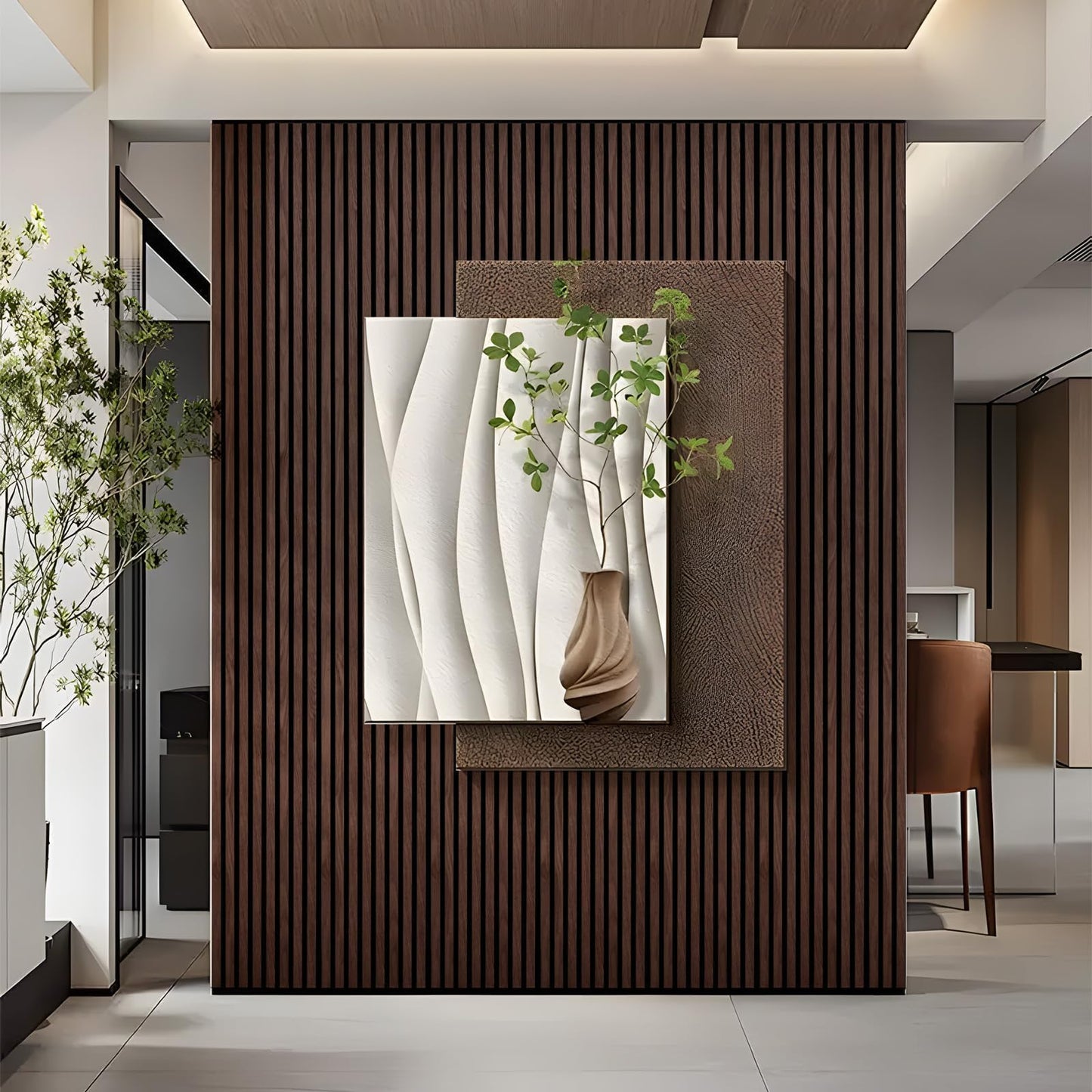 Wood Acoustic Wall Panels - 94.49” x 12 - 8 Pack