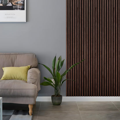 Wood Acoustic Wall Panels - 94.49” x 12 - 8 Pack