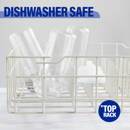 ZETY Clear Bulk Water Bottles – 100 Pack, 24oz Reusable BPA-Free