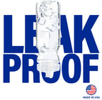 Clear 24 oz reusable plastic water bottles in bulk, 100 count with spin-off cap, ZETY