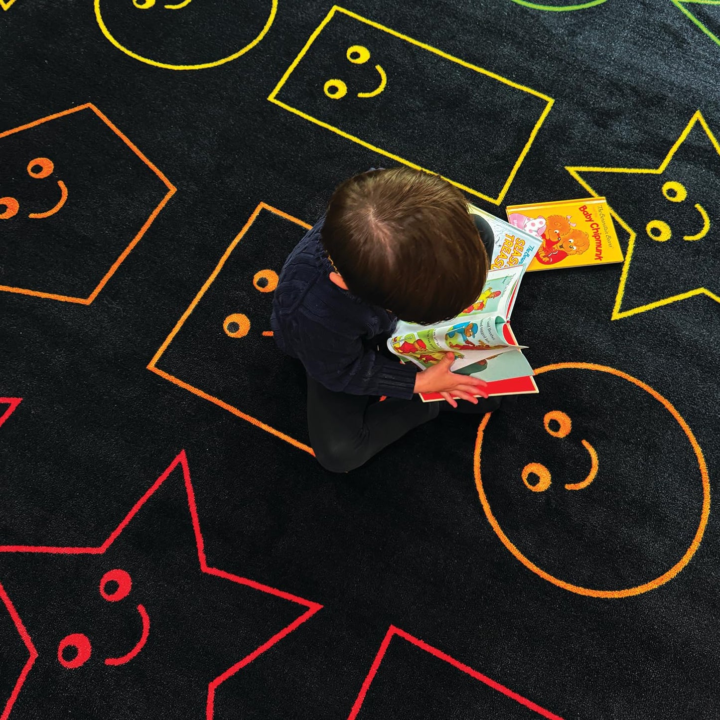 ZETY Nylon School Style Classroom Rugs - 7.6" x12"