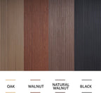 Cherry oak acoustic wall panel, 94.49 x 12 inch slat wood, ZETY
