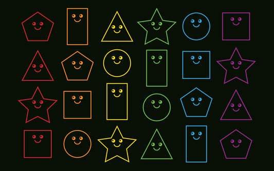 ZETY Nylon School Style Classroom Rugs - 7.6" x12"