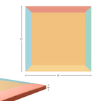 ZETY Under the Sea 8-panel playpen mat detail