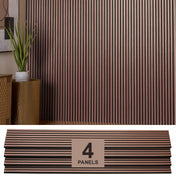 Acoustic Wall Panels (Walnut Oak)