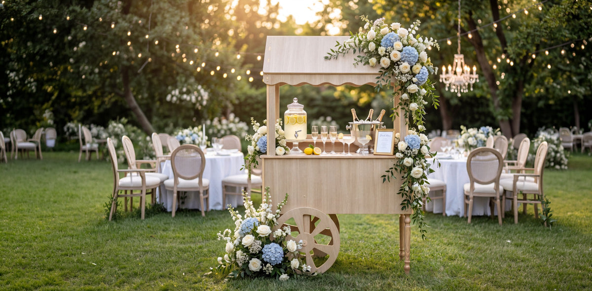 ZETY vintage candy cart — features