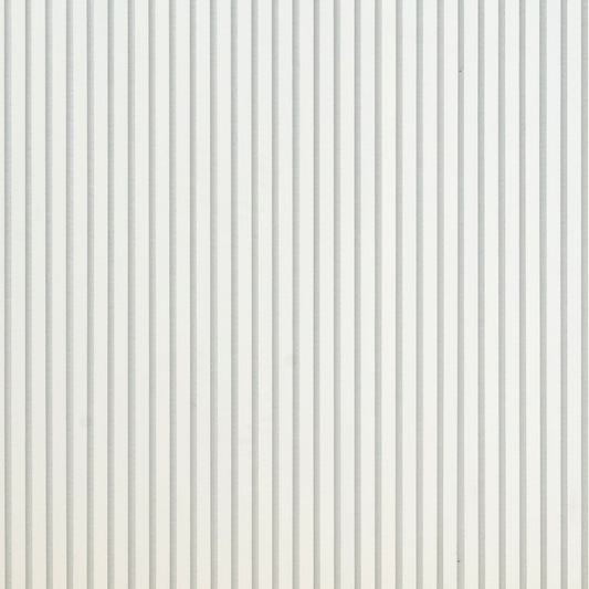 ZETY white acoustic slat wall panels, 4 pack, 94.49 x 12 inches