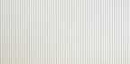Wide detail of white slat wall panel surface and slat spacing, ZETY